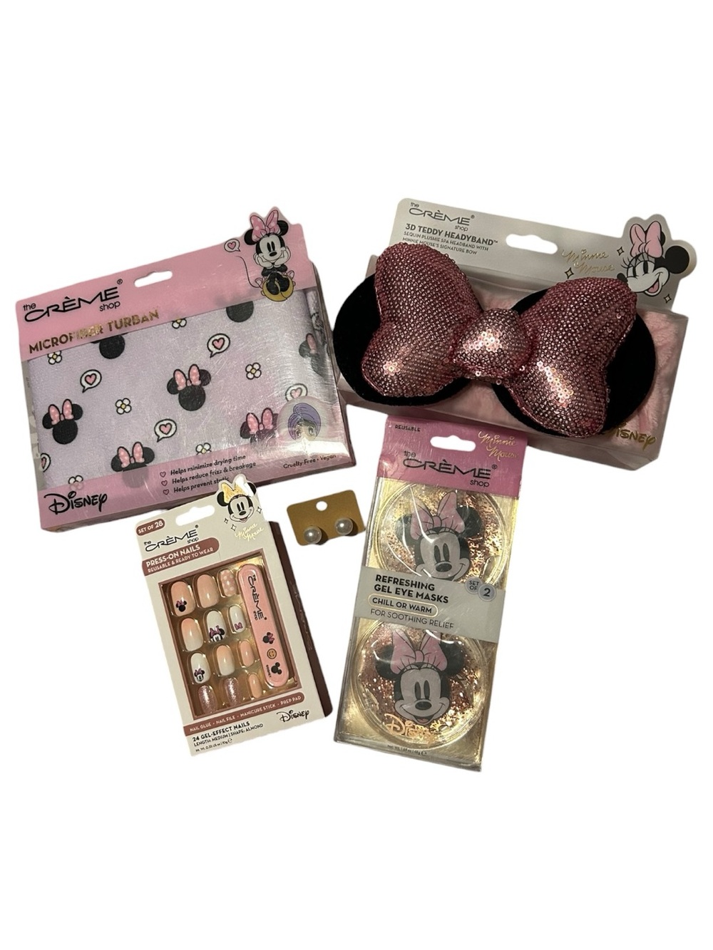 NWT Disney Mini Mouse/The Crème Shop Bundle- 5 pieces - Picture 1 of 7